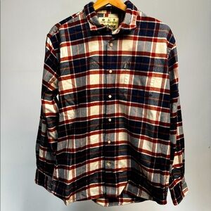 Barbour checkered jacket